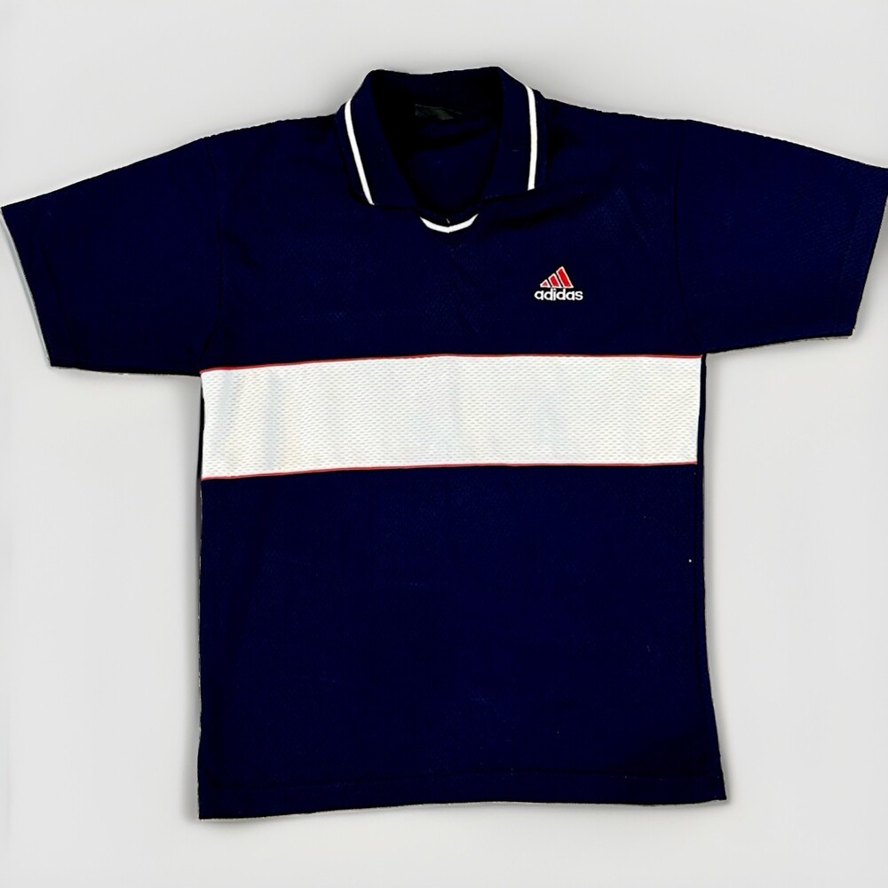 Vintage Adidas Polo Warm Up Jersey